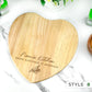 Personalised Engraved Heart Chopping Board