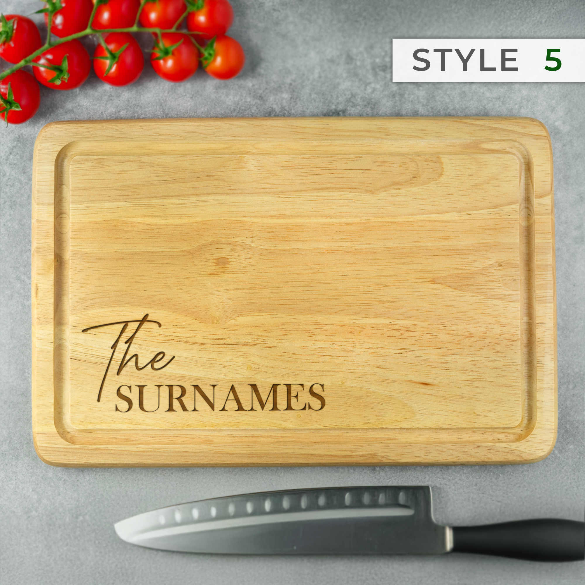Personalised Engraved Rectangle Chopping Board