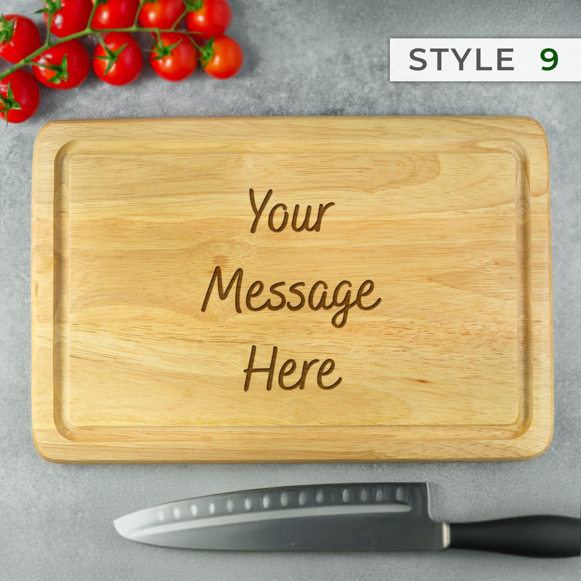 Personalised Engraved Rectangle Chopping Board