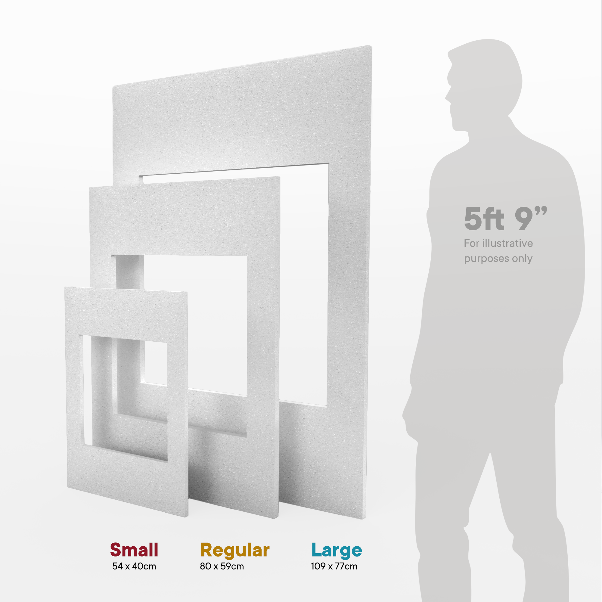 Customisable Selfie Frame Bespoke Corporate Own Logo Business effect