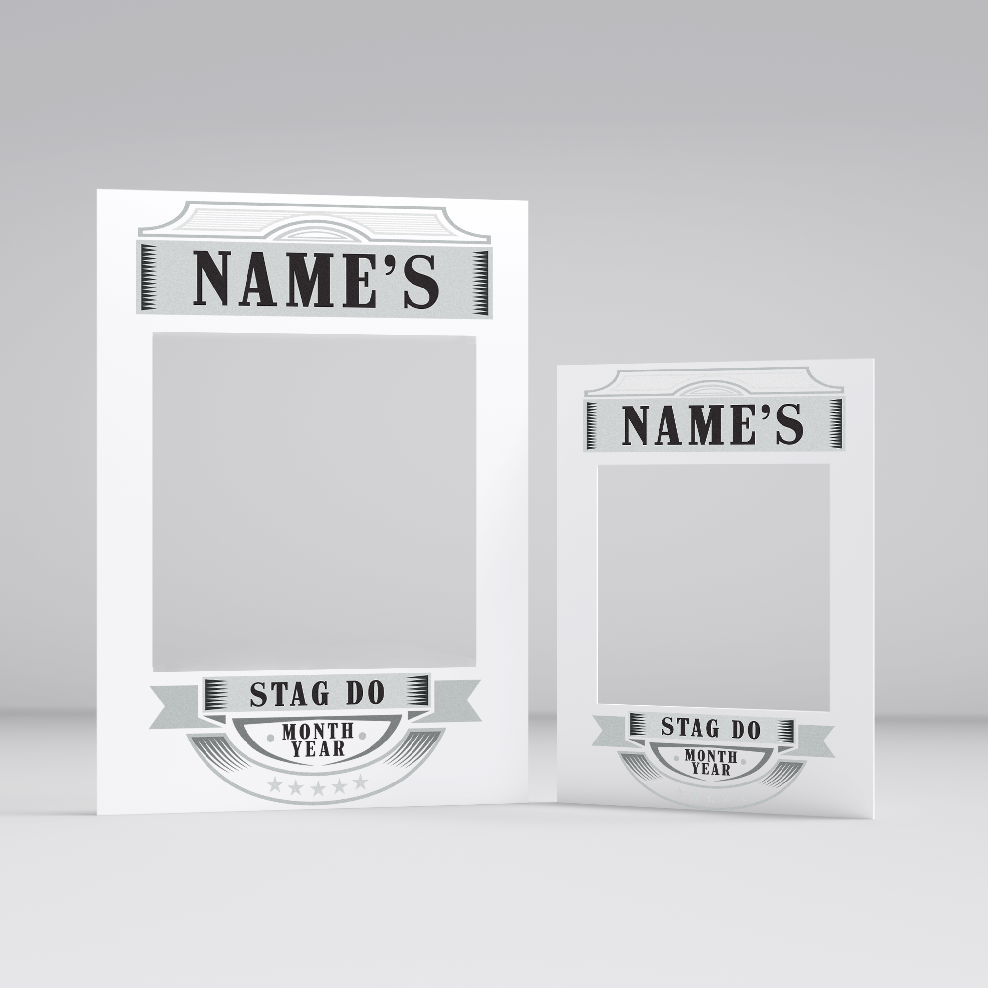 Customisable Stag Do Stag Party Selfie Frame
