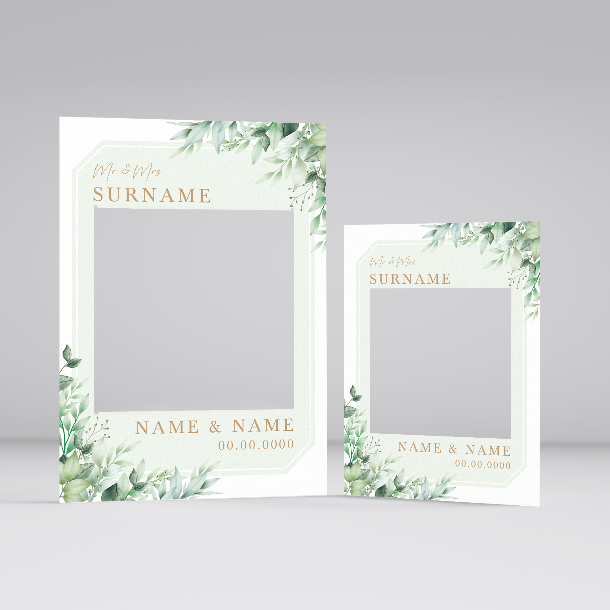 Customisable Wedding Selfie Frame
