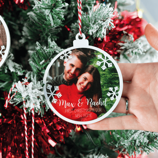 Personalised Printed 3D Photo Bauble - So Bespoke Gifts