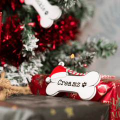 Personalised Printed Dog Bone Bauble - So Bespoke Gifts