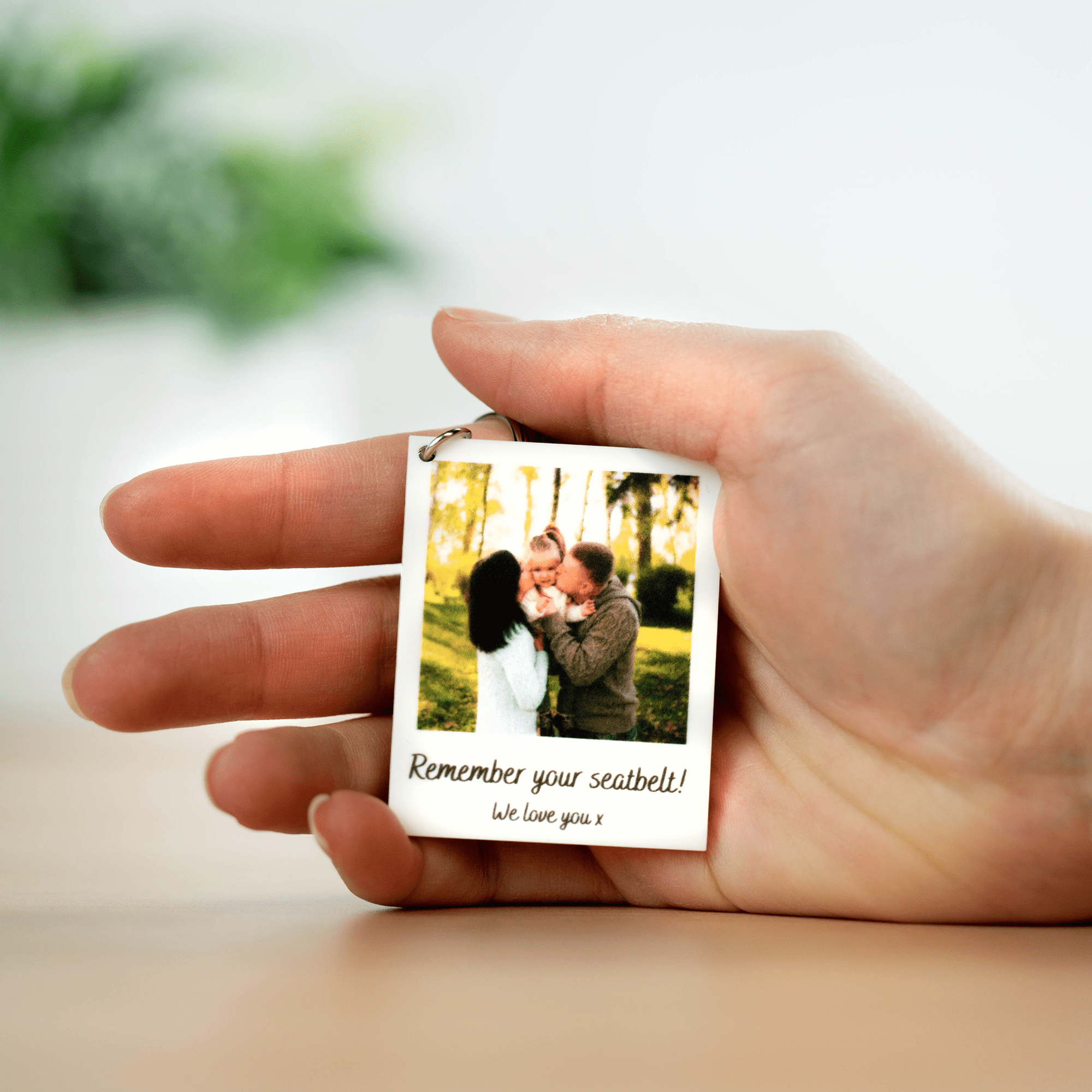 Personalised Printed Polaroid Keyring - So Bespoke