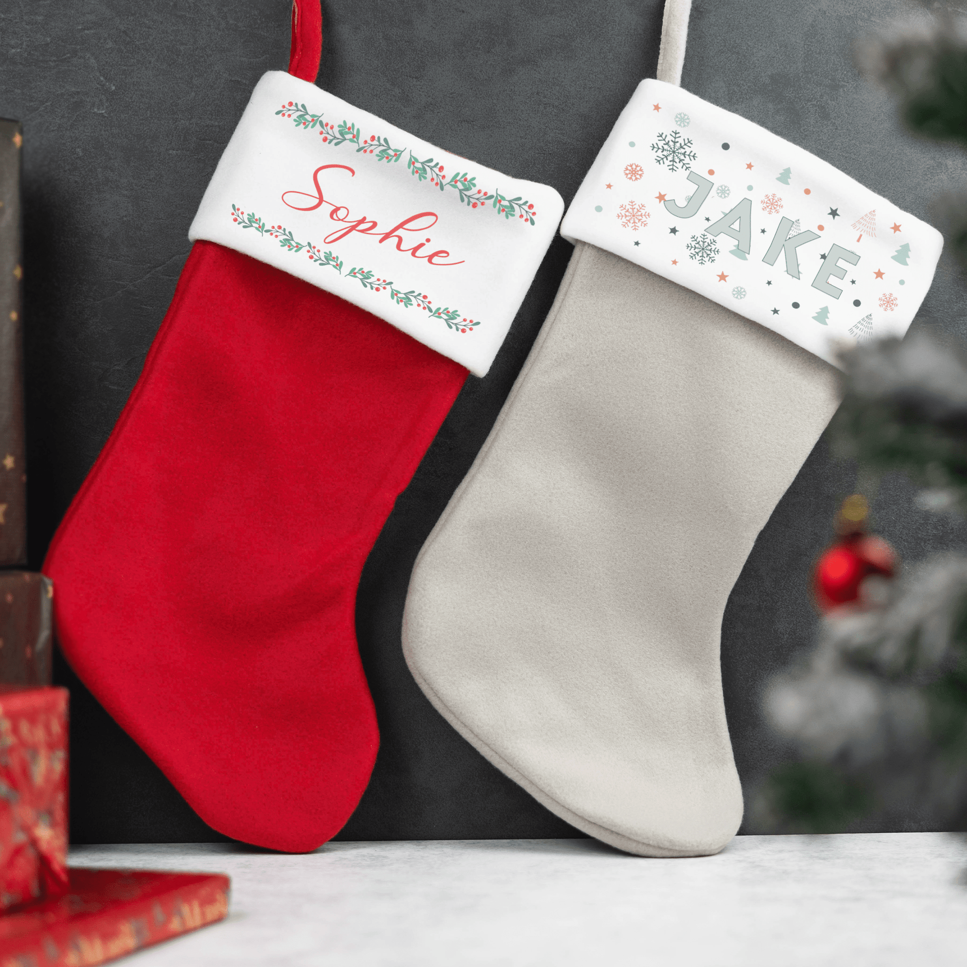 Personalised Printed Stocking - So Bespoke Gifts