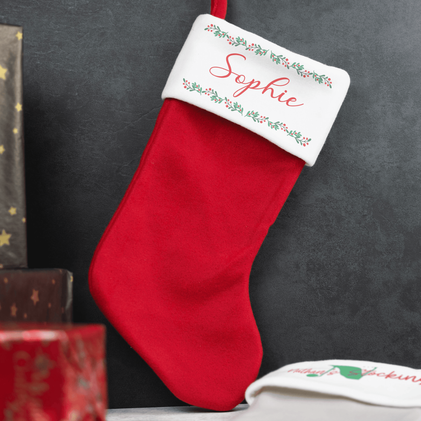 Personalised Printed Stocking - So Bespoke Gifts