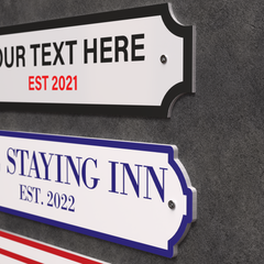 Personalised Printed Assorted Street Signs