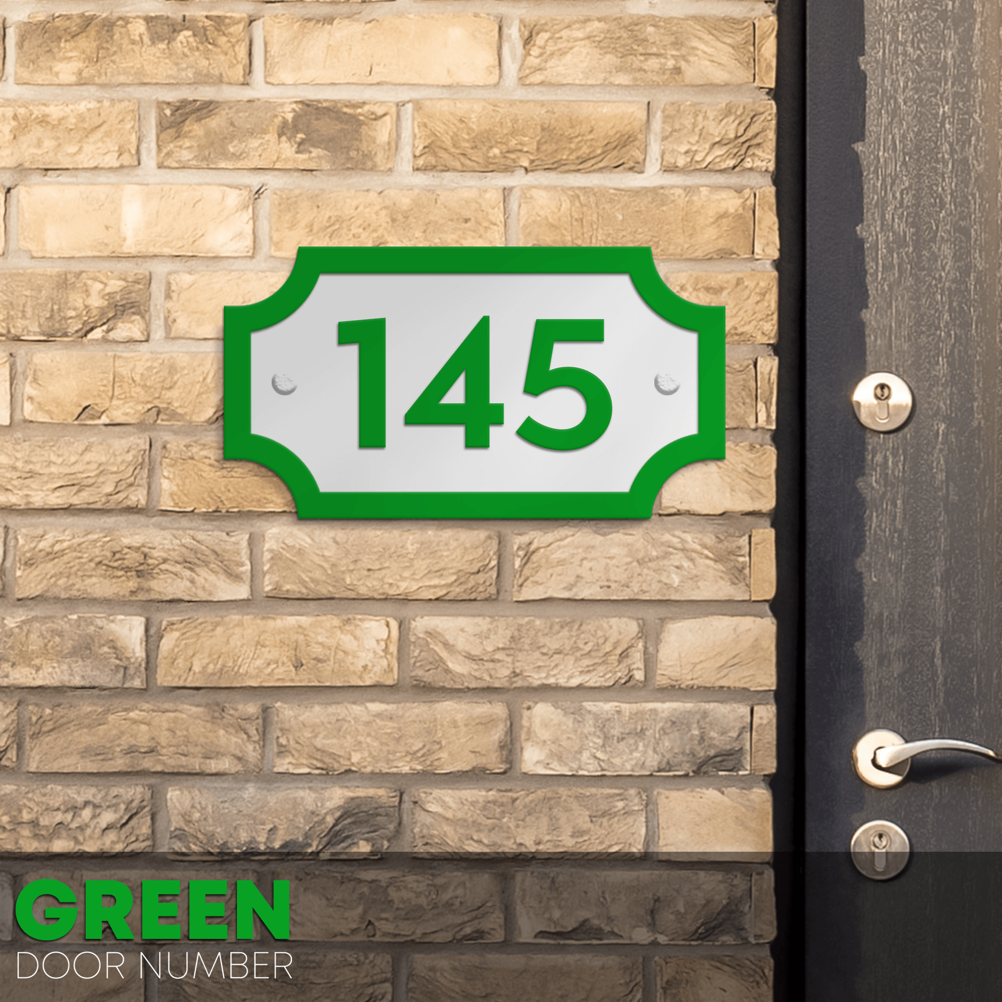 Personalised 3D Acrylic Door Number - So Bespoke Gifts