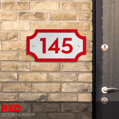 Personalised 3D Acrylic Door Number - So Bespoke Gifts