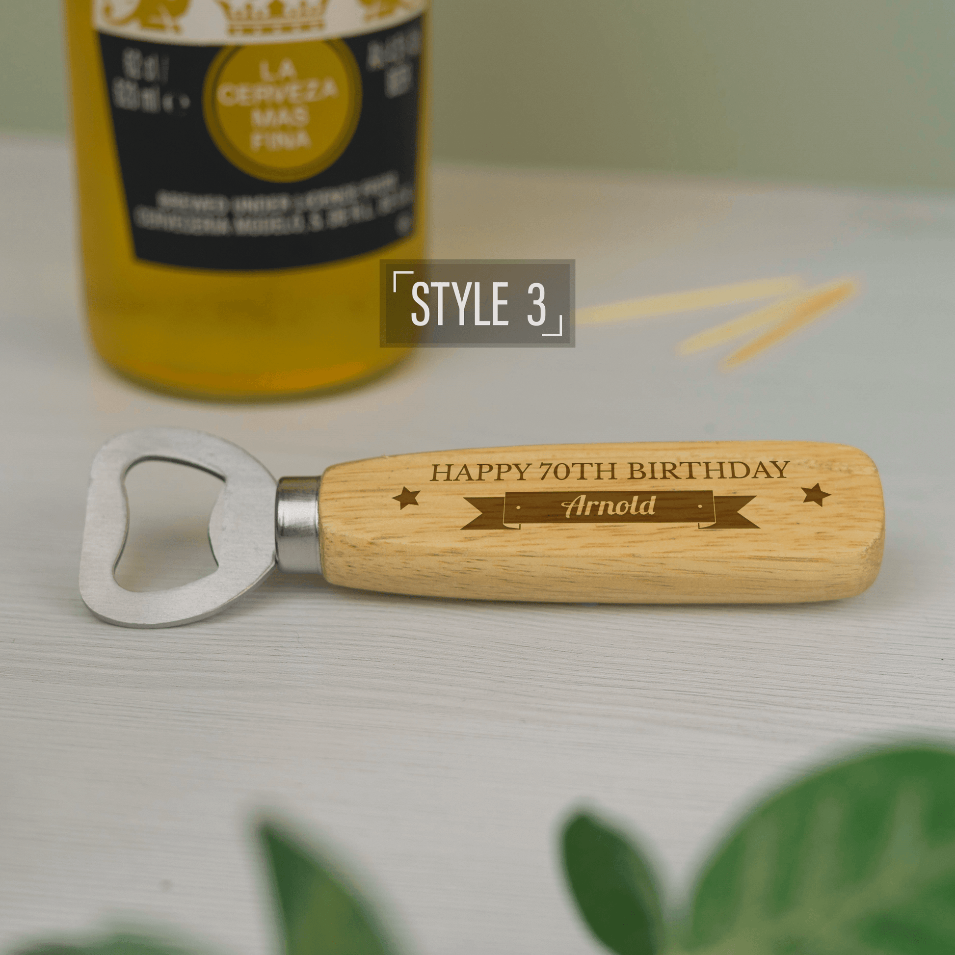 Personalised Engraved Bottle Opener - So Bespoke Gifts