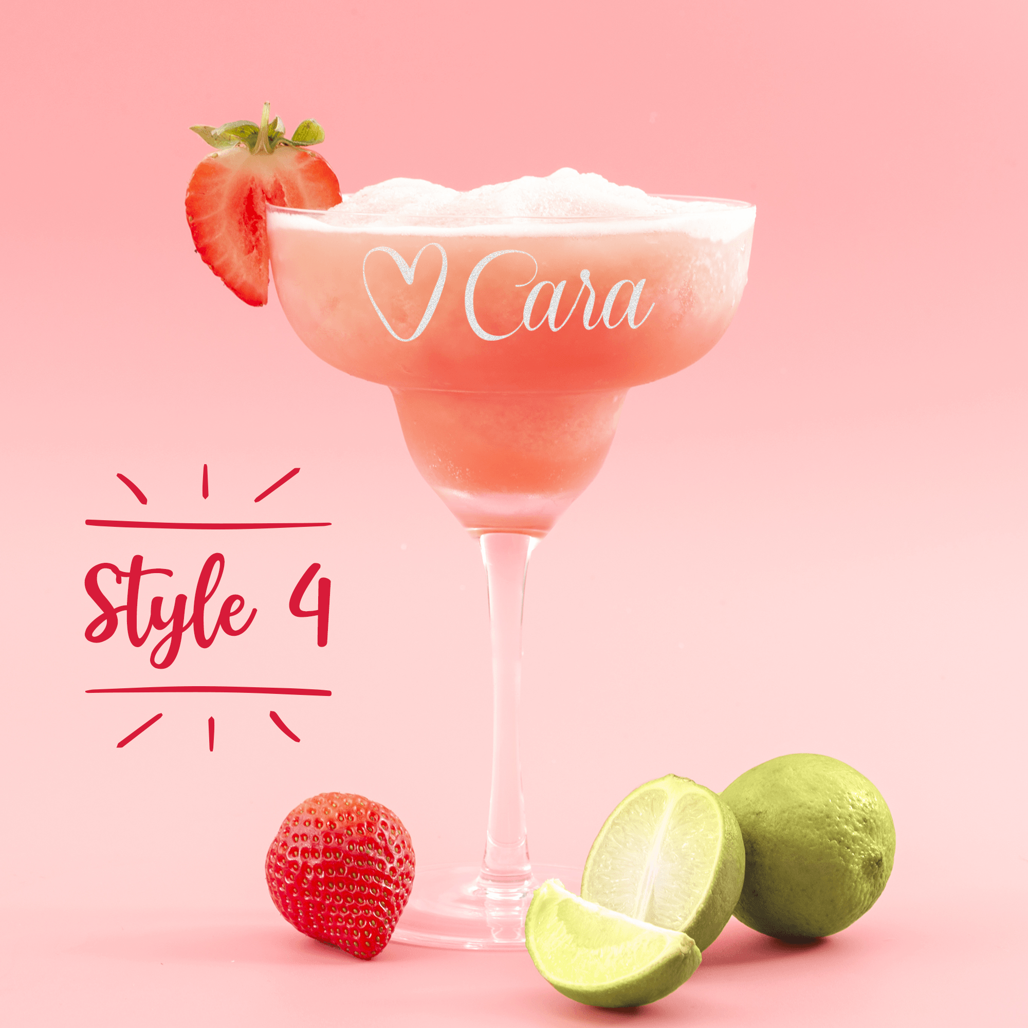 Personalised Engraved Cocktail Glass - So Bespoke Gifts