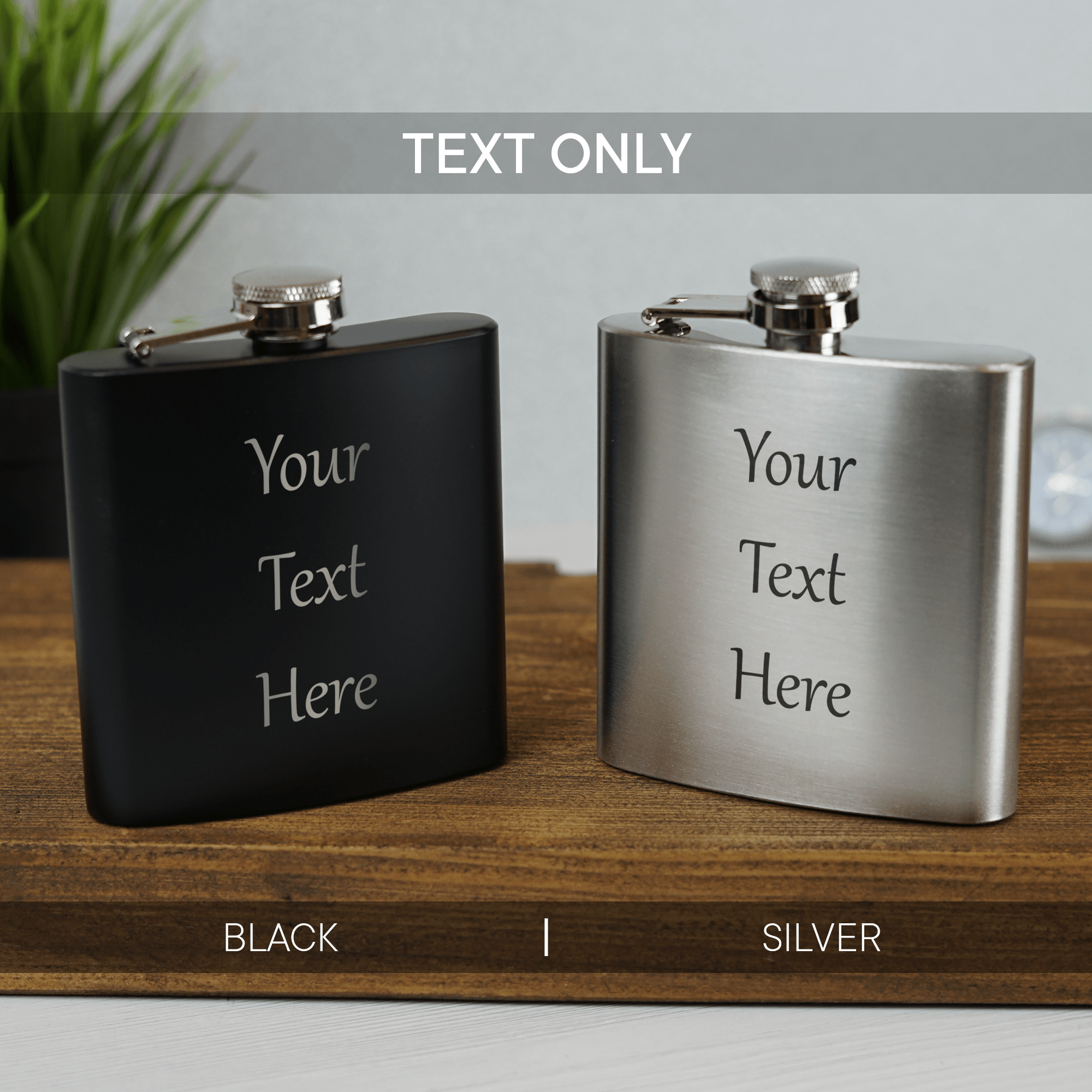 Personalised Engraved Hip Flask - So Bespoke Gifts