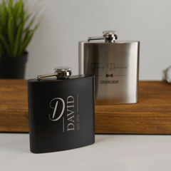 Personalised Engraved Hip Flask - So Bespoke Gifts