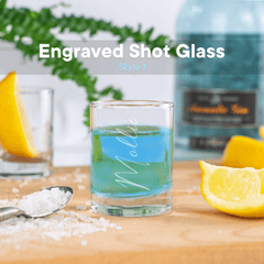 Personalised Engraved Shot Glass - So Bespoke Gifts