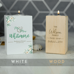 Personalised Engraved Tea Light Holder - So Bespoke Gifts