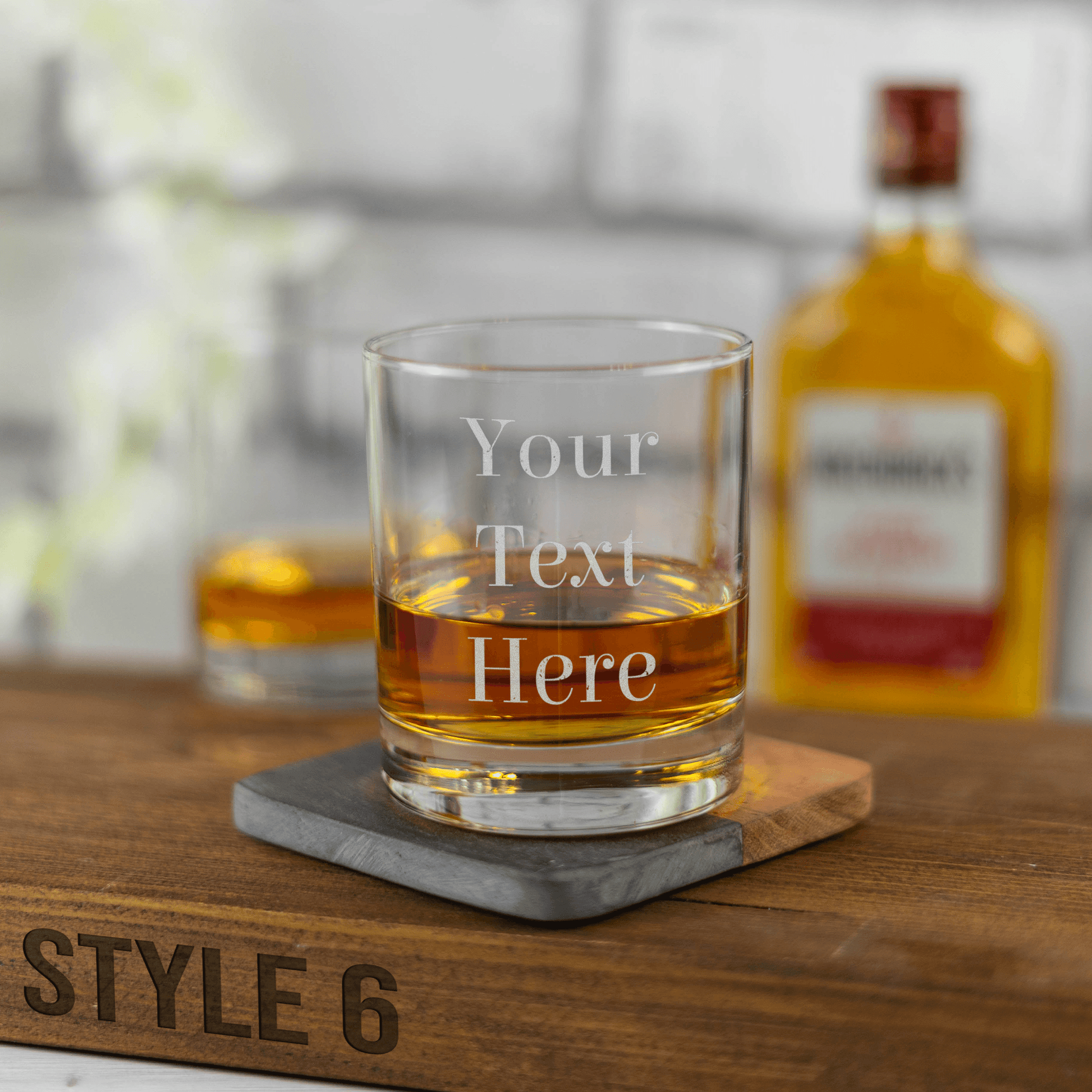 Personalised Engraved Wedding Whiskey Glasses - So Bespoke Gifts