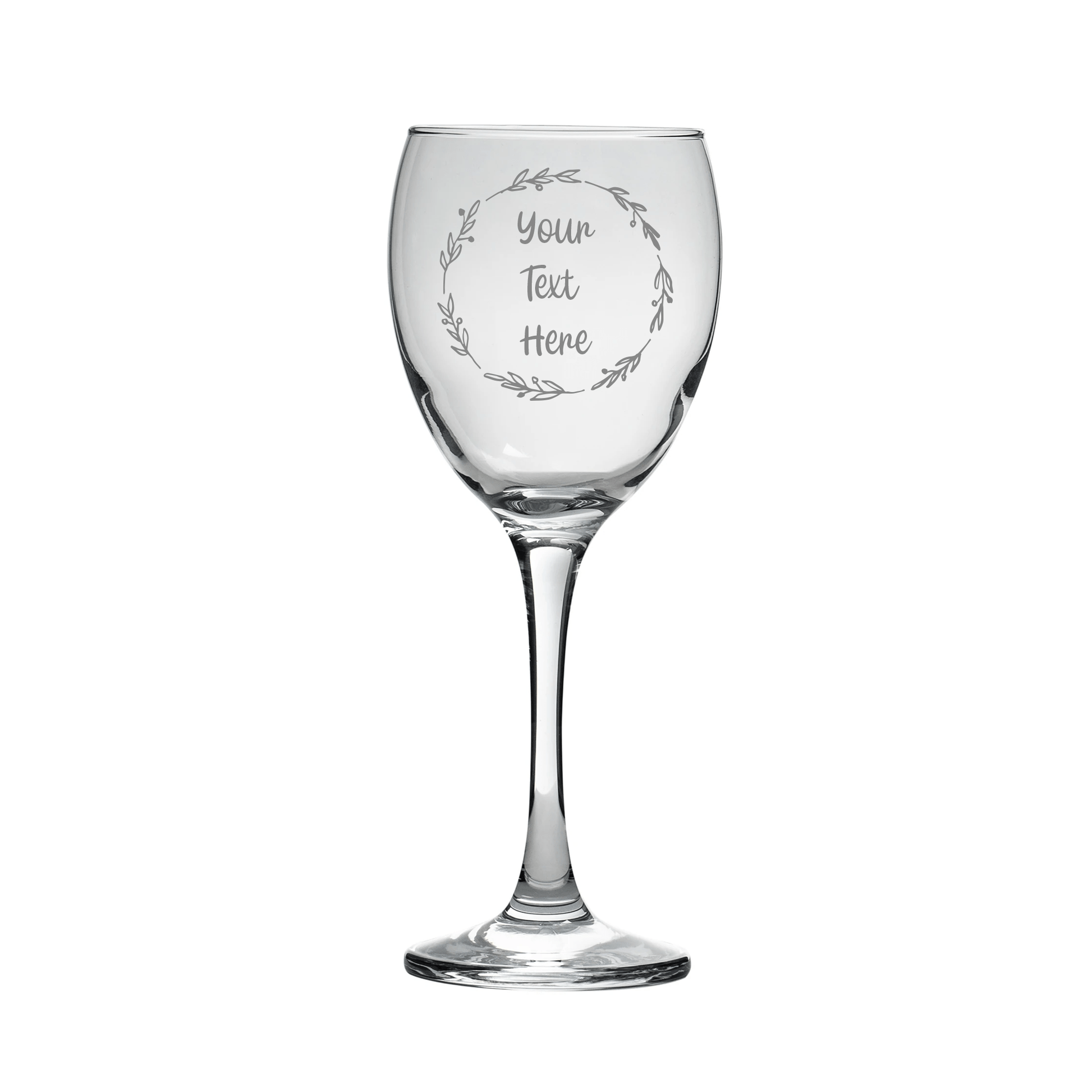 Personalised Engraved Wine Glass - So Bespoke Gifts