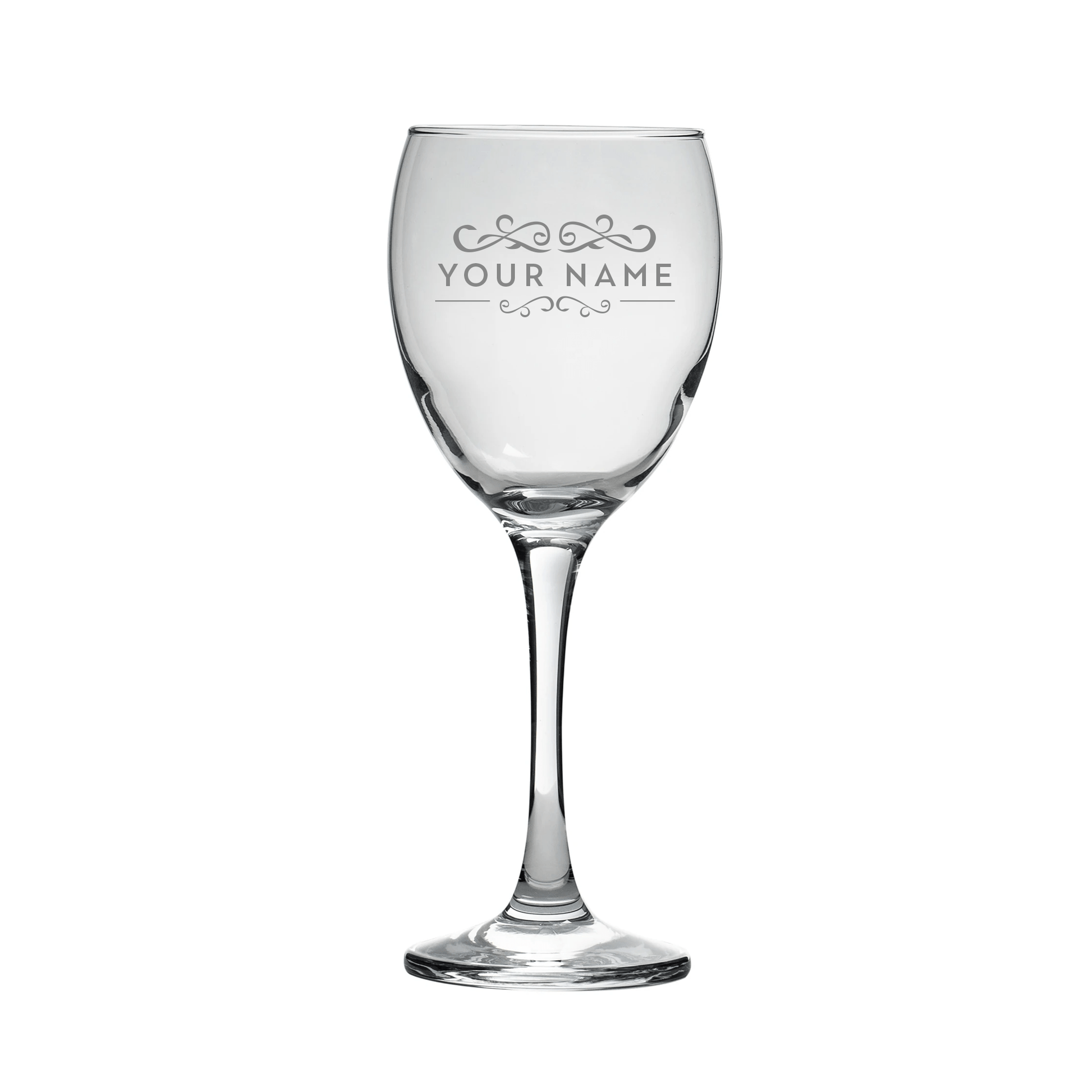 Personalised Engraved Wine Glass - So Bespoke Gifts