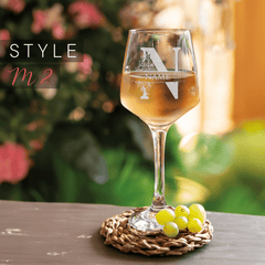 Personalised Mothers Day White Wine Glass - So Bespoke Gifts