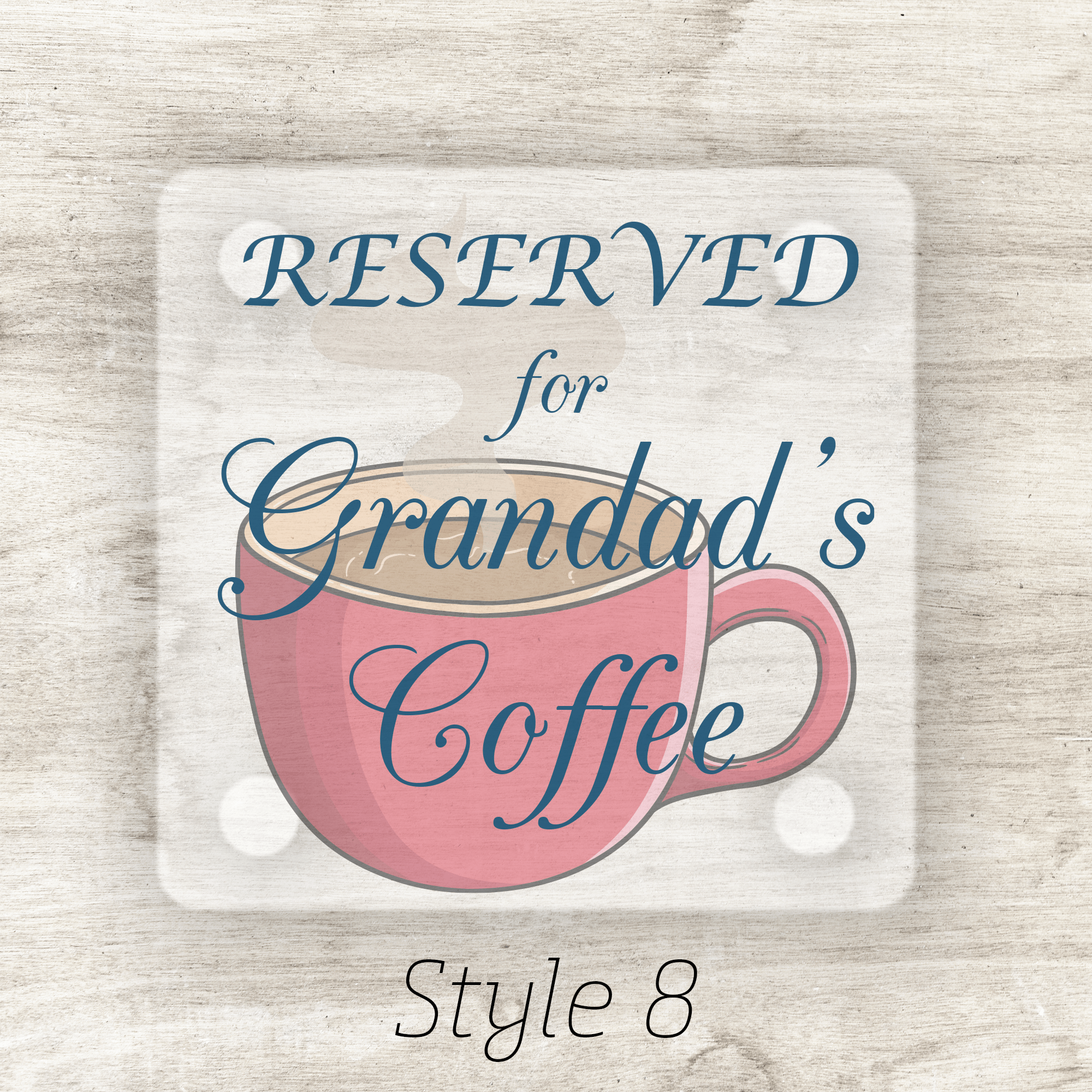 Personalised Printed Coaster - So Bespoke Gifts