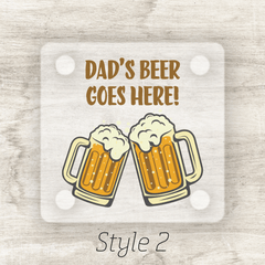 Personalised Printed Coaster - So Bespoke Gifts