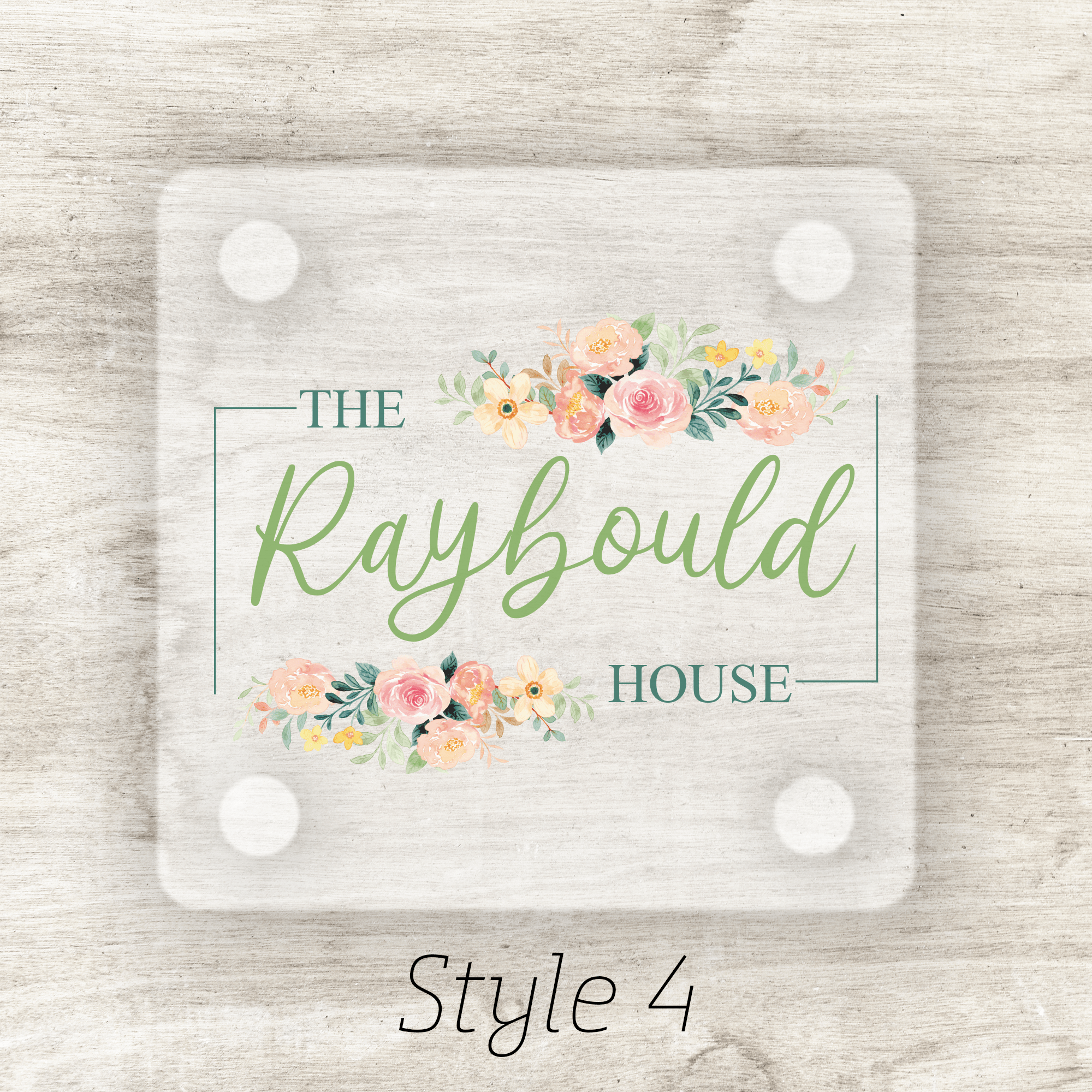Personalised Printed Coaster - So Bespoke Gifts