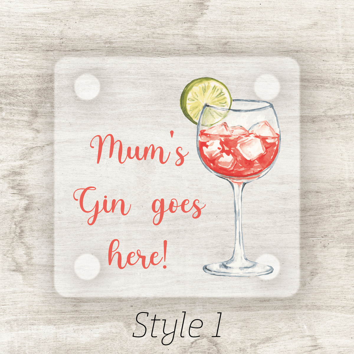 Personalised Printed Coaster - So Bespoke Gifts