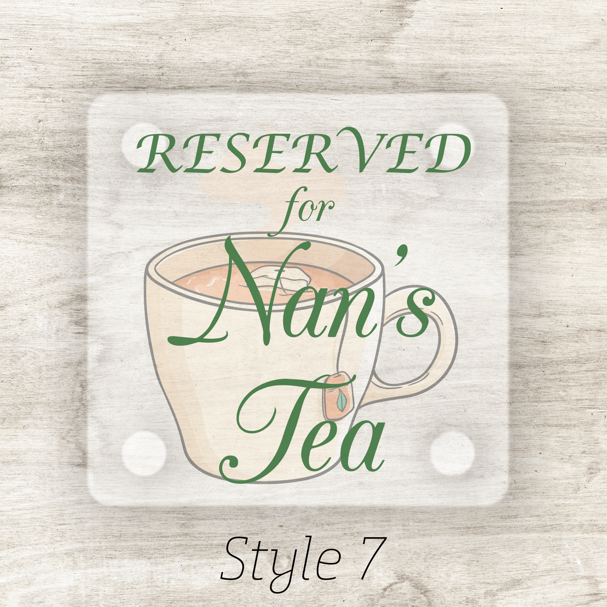Personalised Printed Coaster - So Bespoke Gifts