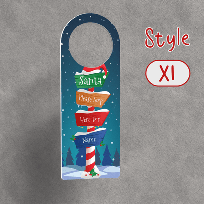 Personalised Printed Door Hanger - So Bespoke Gifts