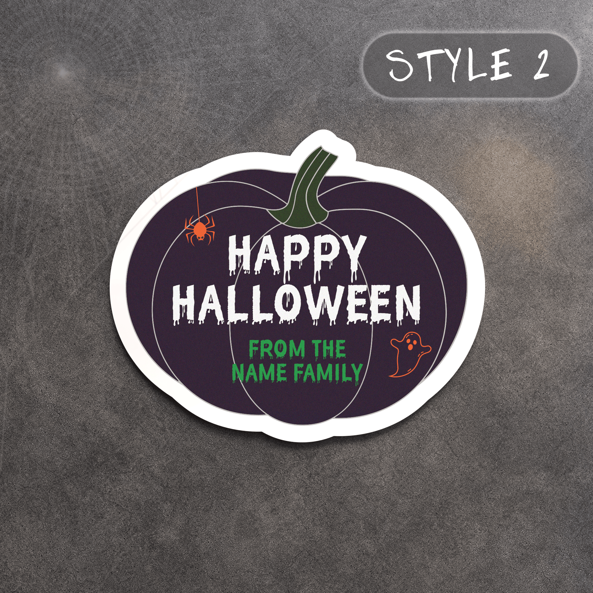 Personalised Printed Halloween Sign - So Bespoke Gifts