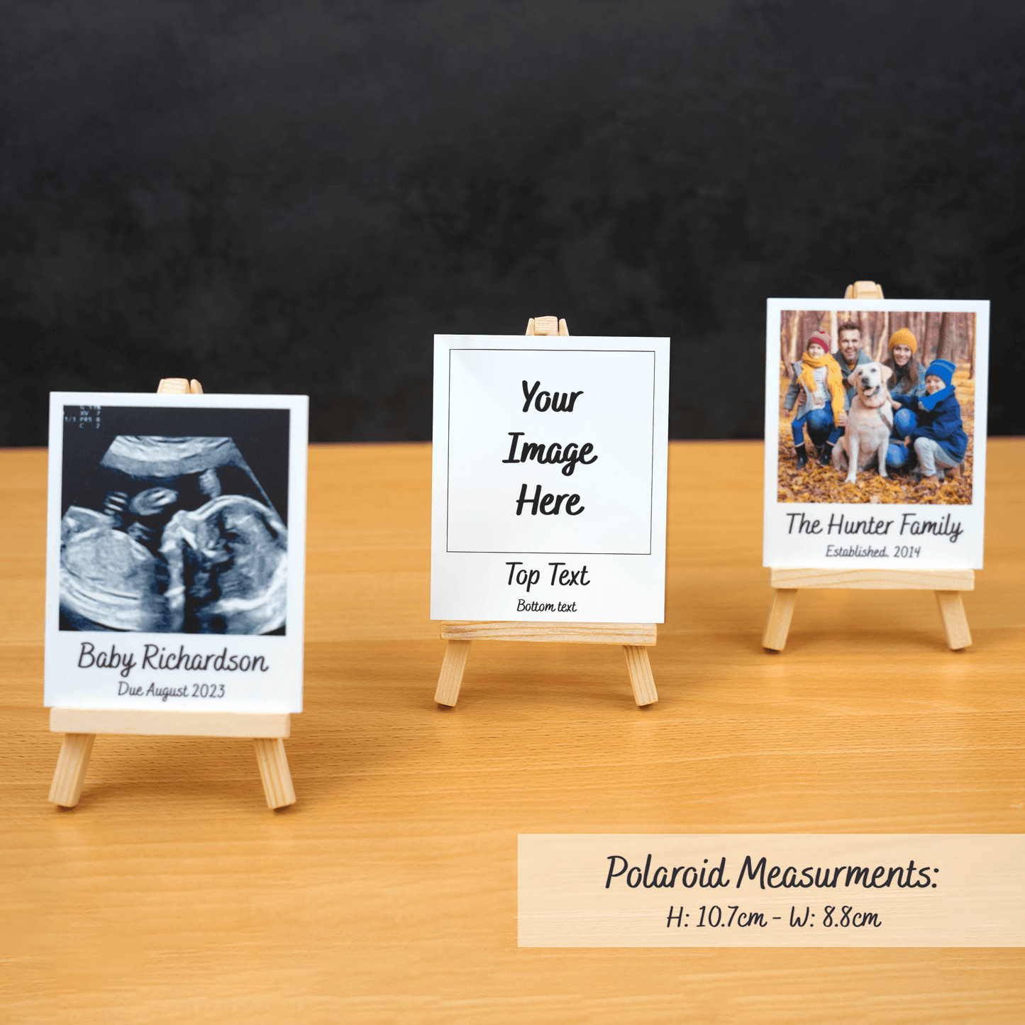 Personalised Printed Photo Easel - So Bespoke Gifts