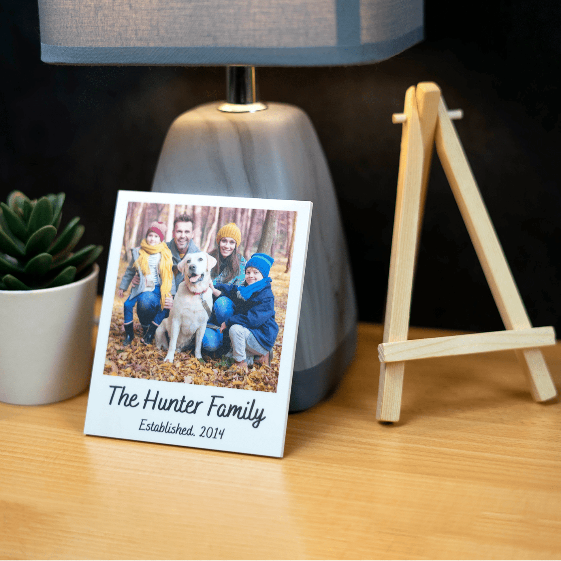 Personalised Printed Photo Easel - So Bespoke Gifts