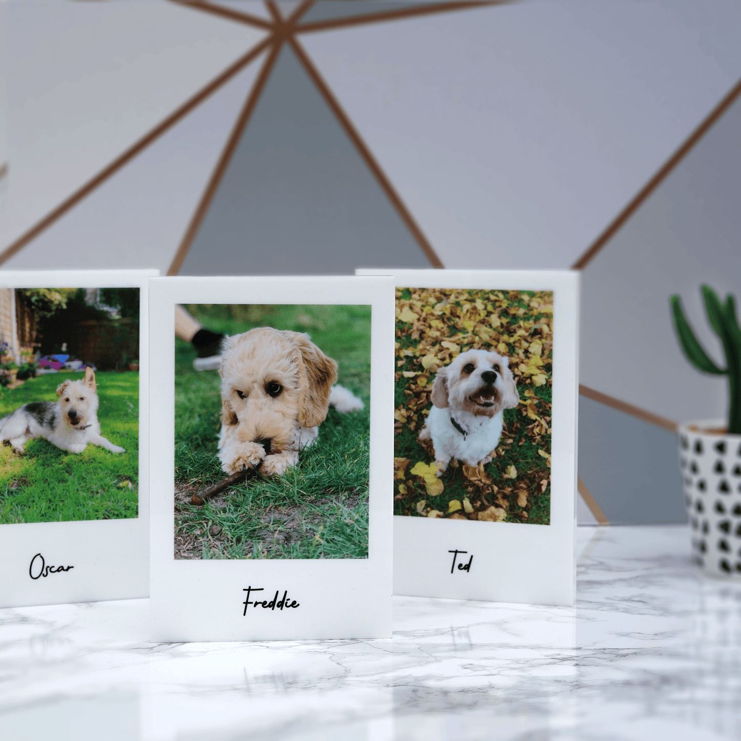 Personalised Printed Polaroid Style Photo Block - So Bespoke Gifts