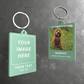 Personalised Retro Photo Keyring - So Bespoke Gifts