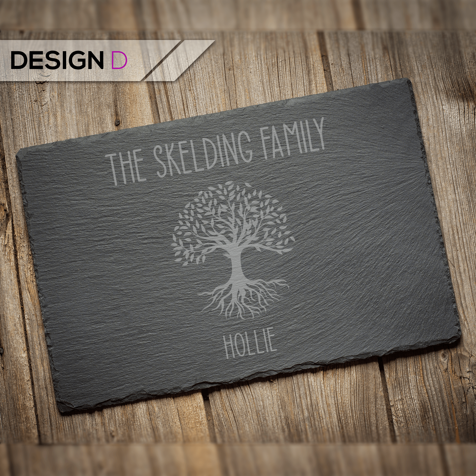Personalised Slate Placemat - So Bespoke Gifts