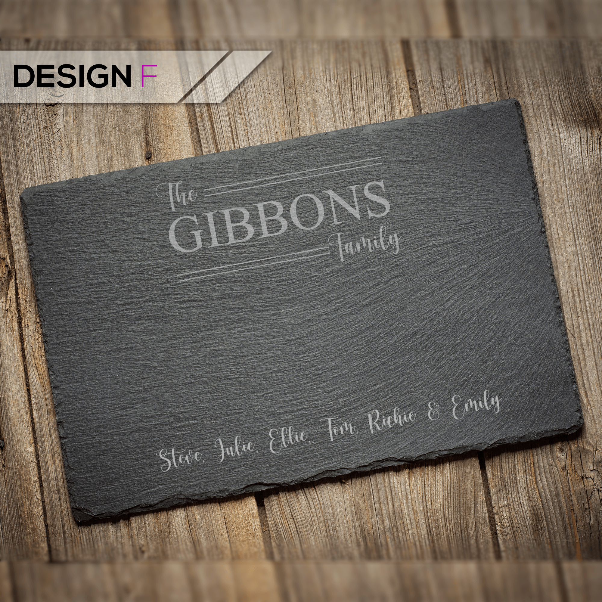 Personalised Slate Placemat - So Bespoke Gifts