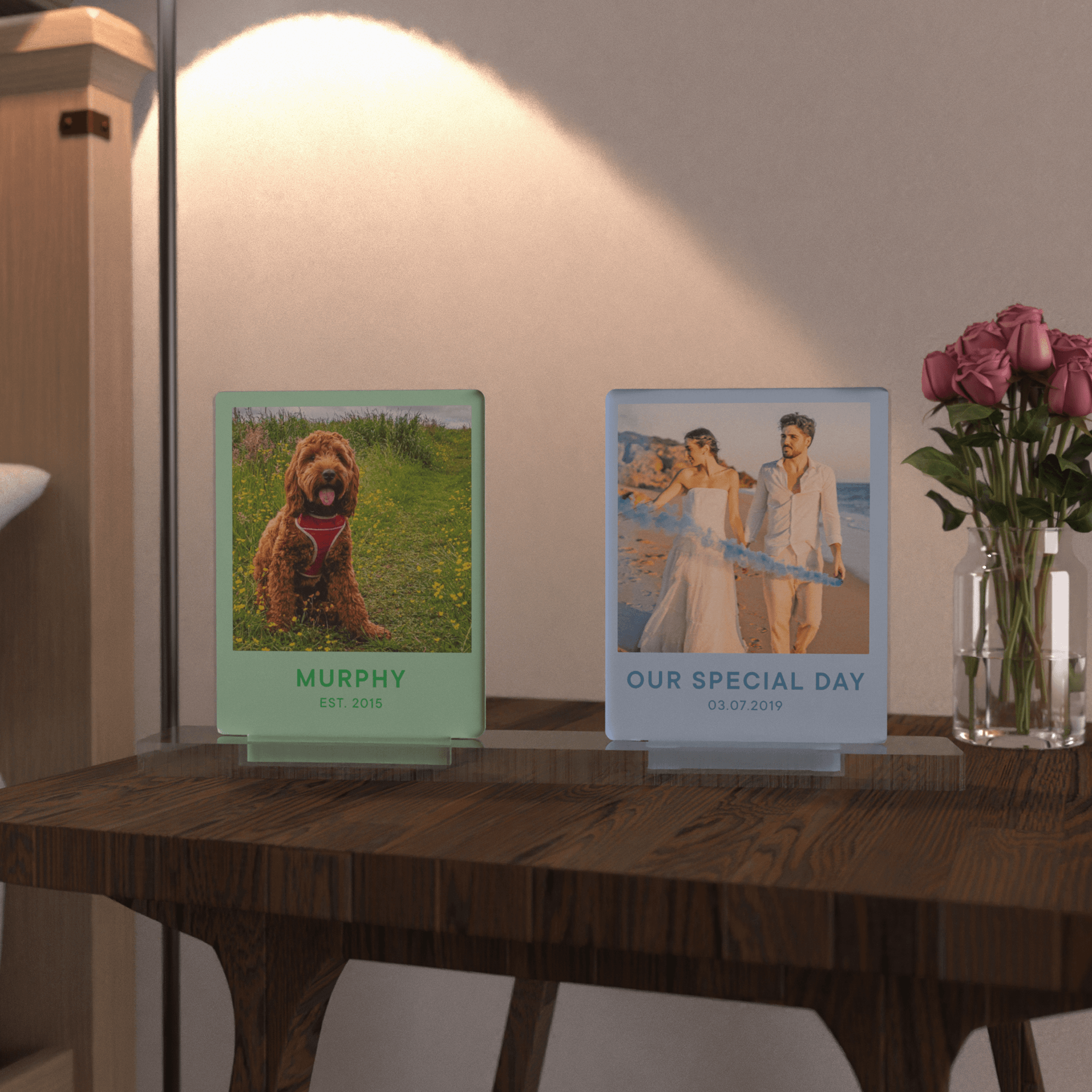 Printed Retro Style Picture Frame - So Bespoke Gifts