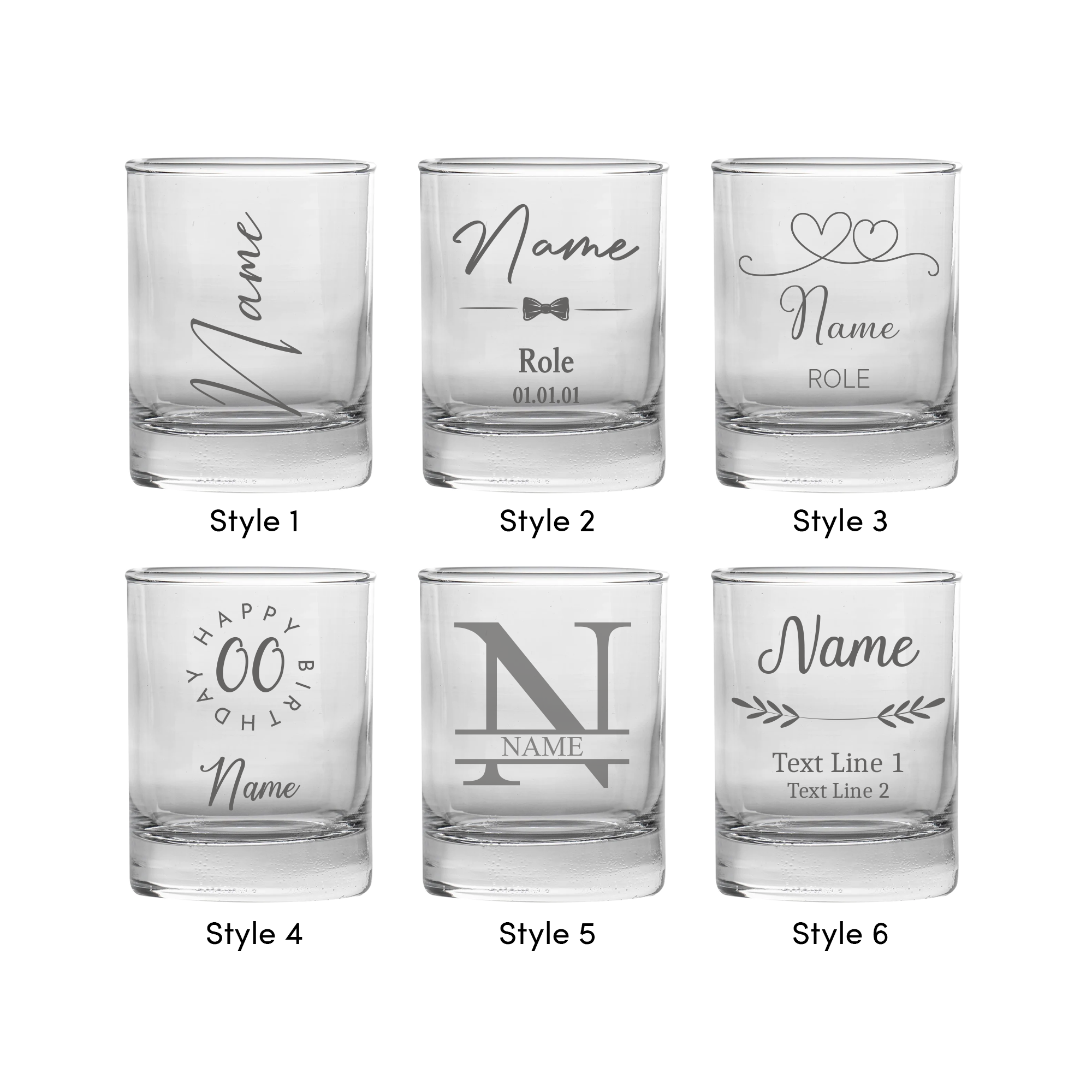 Personalised Engraved Shot Glass