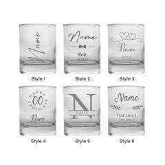 Personalised Engraved Shot Glass